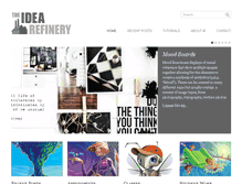 Tablet Screenshot of idearefinery.net